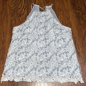 Lace tank